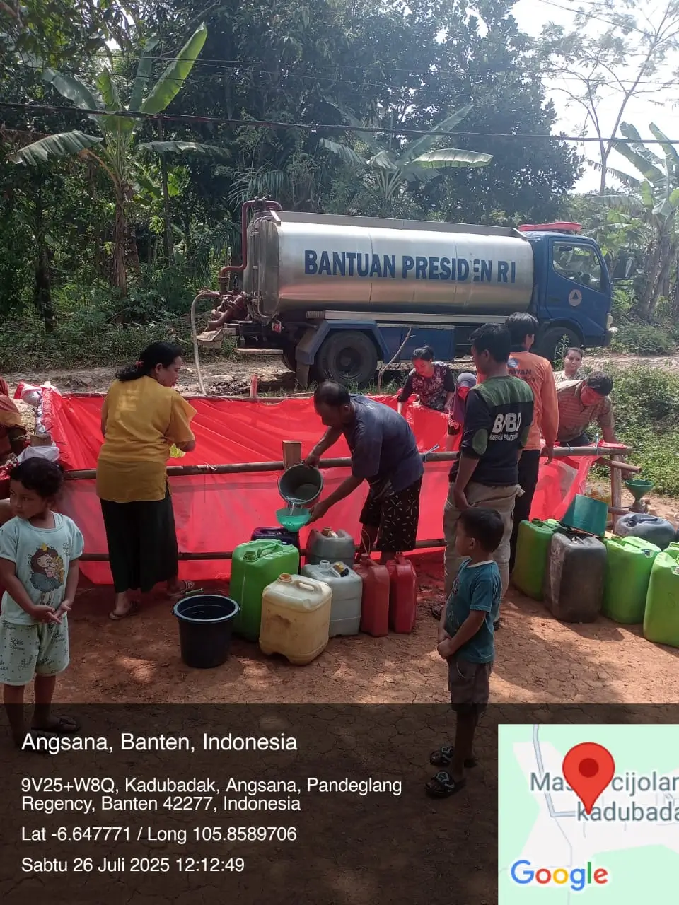 Perkembangan Situasi dan Penanganan Bencana 30 Juli 2025